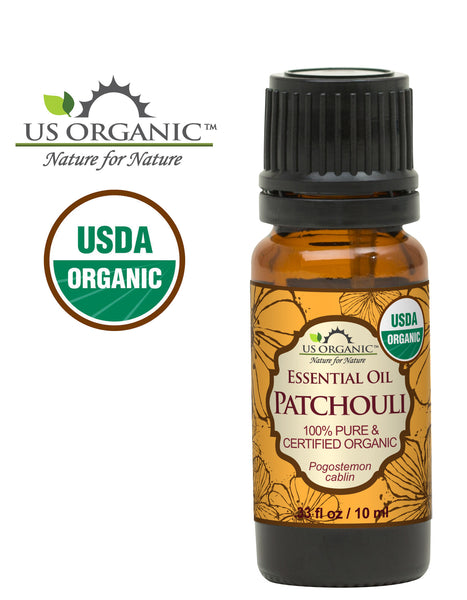 US Organic Patchouli Essential Oil, 100% Pure Certified USDA Organic – US  Organic